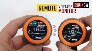 Remote Voltage Monitoring System Using ESP32 and ESP-NOW