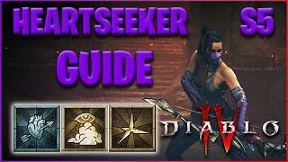 S5 Heartseeker Guide - Strong Rogue Build for Pits & Bosses! [Diablo 4 Character Guide]