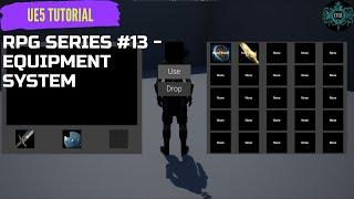 Unreal Engine 5 RPG Series #13 - Equipment System #ue4 #ue5 #unrealengine