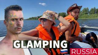Glamping - glamorous camping in Russia. Forget about bringing tents with you - just enjoy the nature