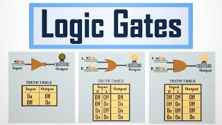 Introduction to Logic Gates | Truth tables | Boolean Algebra  | NOT Gate | OR Gate |  AND Gate