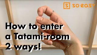 Avoid this before entering the Japanese tatami room #Shorts