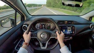 2023 Nissan Versa SR - POV Evening Drive (Binaural Audio)