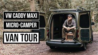 Micro Camper Van Tour: VW Caddy Maxi Conversion Revealed!