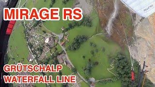 MIRAGE RS 13m - GRÜTSCHALP WATERFALL LINE - SPEEDFLYING