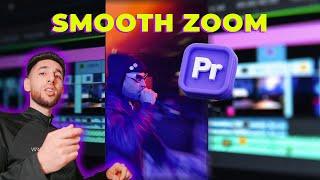 How To Make Smooth Zoom in Premiere Pro