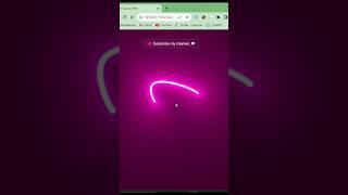 cursor moving animation, cursor moving effect #html #css #javascript #shorts #youtubeshorts #coding