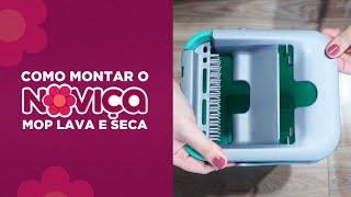 Como montar o Noviça Mop Lava e Seca