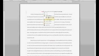 MS Word reviewing tools- annotation practice