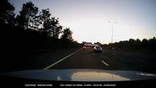Speed camera flash on 50m/h  on M20 motorway