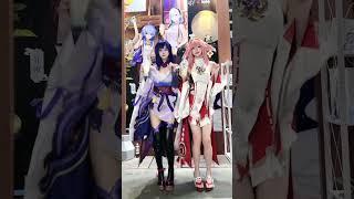 [猫九酱Sakurax呆呆呆萌琳] Cute EiMiko dance #genshinimpact #cosplay #cute