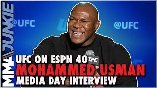 Kamaru Usman's Brother Muhammed Loves Comparisons Ahead Of Debut | UFC on ESPN 40