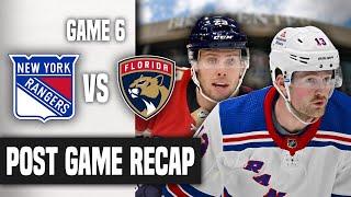 Ranger Fan Reaction Round 3 Game 6┃NYR-1 FLA-2! SEASON OVER ANOTHER DISAPPOINTMENT!