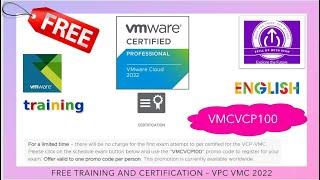 VMWARE - VCP VMC - TRAINING & CERTIFICATION - FREE - ENGLISH