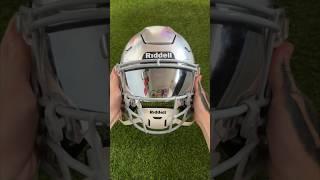 How to Put a @SHOCVisors Zero G+ Clear Mirror Visor on a Riddell SpeedFlex #fyp #foryou #nfl