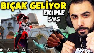 ÇOK YAKINDI!! EKİPLE 5v5 VALORANT | Barış Can