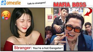 I PRETENDED to be A MAFIA BOSS on OME TV | OMEGLE | and She fell in love?