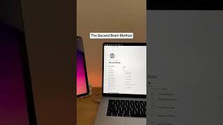 Notion Second Brain template for productivity aesthetic  #productivity #notion #notiontemplate
