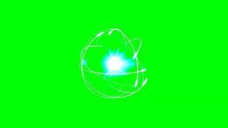 Ball of Energy  HD Greenscreen / Chroma Key