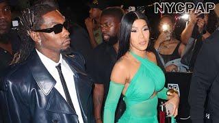 Cardi B and offset arrives to her VMA after party in New York City