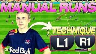 FIFA 22 PRO 'MANUAL RUNS' TUTORIAL... This Is Why PROS Get So Much SPACE!!