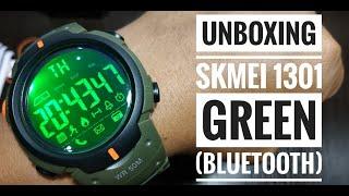 UNBOXING Y REVISION SKMEI 1301 GREEN BLUETOOTH