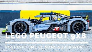 Poskladali sme LEGO PEUGEOT 9X8 24H Le Mans Hybrid Hypercar - detailed building video