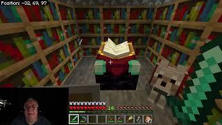 ASMR Let's Play Minecraft searching and Finding a Nether Fortress