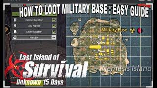 Last day rules survival how to loot military base 