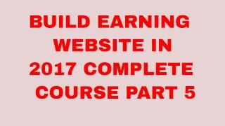 Build an Earning Website in HTML-5 2017 complete course Making Image Slider(2) Part 5