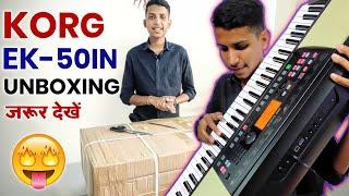 KORG EK-50 IN KEYBOARD - UNBOXING & REVIEW | INDIAN TONES & RHYTHM | @Siffkeyboard