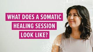 What does a somatic healing session look like? #healingtrauma #nervoussystem #somatic