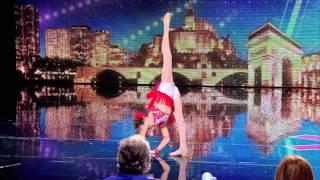 OPHELIE : Very young girl dancing ! France's Got Talent 03 November 2015