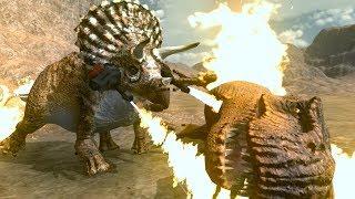 BURN T.REX BURN!!!  | Beast Battle Simulator | Ep4