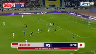  LIVE LANGSUNG RCTI ▪ TIMNAS INDONESIA vs JEPANG ▪ Ronde 3 Qualifiers Piala Dunia 2026 ▪ Ilustrasi