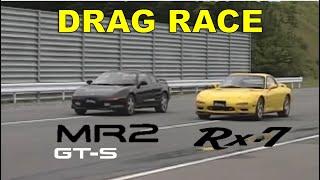 Drag Race #78 | Toyota MR2 GT-S vs Mazda RX-7 Type-R