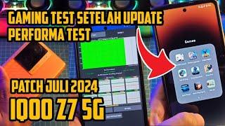 Test 10 Game Berat IQOO Z7 5G Setelah Update Funtouch OS 14 Patch Juli 2024 Performa Mantap