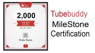 Make Youtube Channel Milestone Certificate | Achievement Certificate