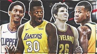 THE BEST BENCH PLAYERS IN THE LEAGUE! NBA 2K18 SQUAD BUILDER