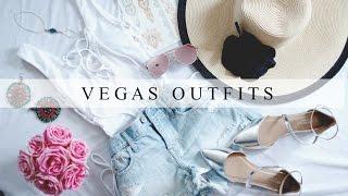 DAY & NIGHT VEGAS OUTFIT IDEAS- HOW TO PACK LIGHT!