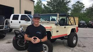 Cutting a BRAND NEW Jeep JL in half! Bruiser Conversions SEMA 2018 Build, Day 2