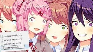 DODAŁEM YANDERE W PLIKACH POSTACI... | DOKI DOKI YANDERE CLUB