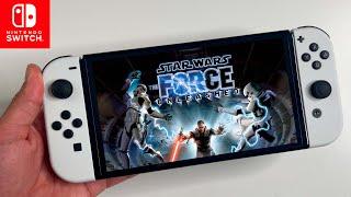 Star Wars: The Force Unleashed Nintendo Switch OLED Gameplay