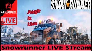 snowrunner Live Stream |Aegir Gaming | Dualsense 5 Gameplay