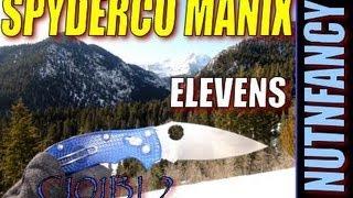 "Spyderco Manix 2: To The Elevens" by Nutnfancy (Model C101BL2)