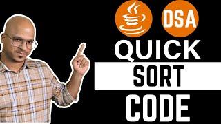 Quick Sort Code | DSA