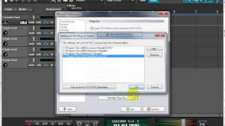 Instantly add a new VST in Mixcraft 7.1