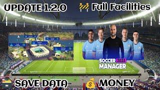 New Update 1.2.0 Soccer Manager 2025 Full Facilities Save Data