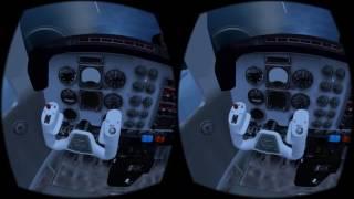 VR Airplane Flight Simulation | Android Cardboard 360