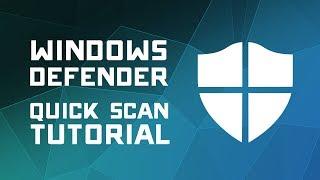 How to Scan for Viruses with Windows Defender - Windows 10 Tutorial